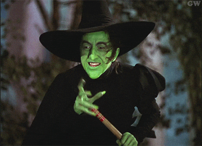 Wizard Of Oz Wicked Witch Laughing GIF