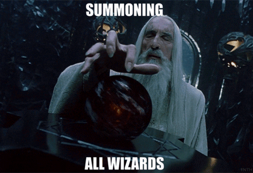 Wizard Summoning All Wizards GIF