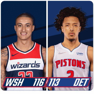Wizards Player and Pistons Player