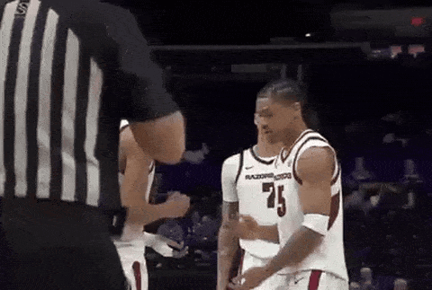 Wizards Player Holding Basketball Saying Are You Ready GIF