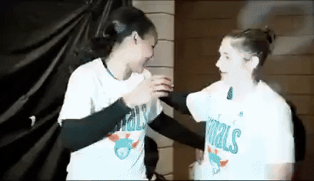 Wnba Being Sport Hug GIF