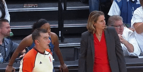 Wnba Cheryl Reeve Cheering GIF