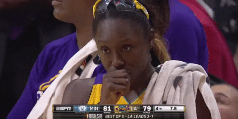 Wnba Nervous Encounter GIF