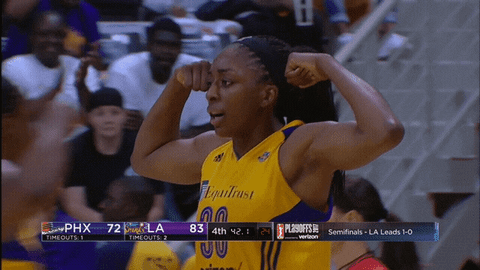 Wnba Nneka Ogwumike Feeling Mighty GIF