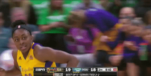 Wnba Nneka Ogwumike Giving It All GIF