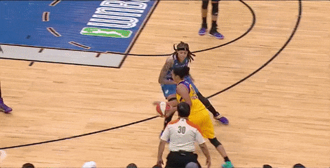 Wnba Three Points On The Court GIF