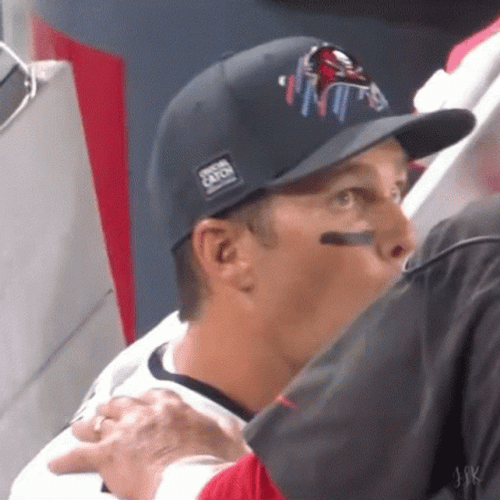 Woah Shocked Tom Brady Lets Go GIF