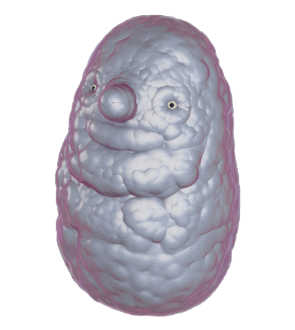 Wobbly Alien Jellygummies Beating Nose GIF