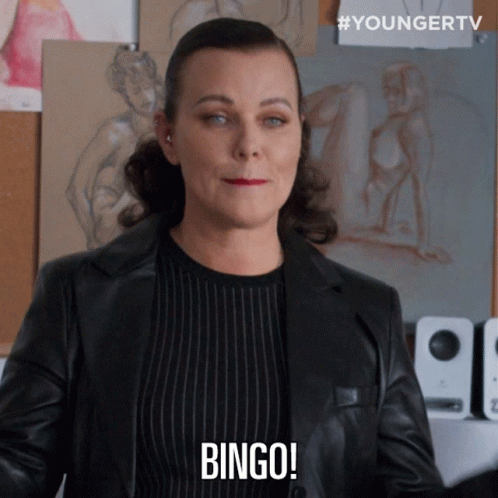 Woke Up Thats A Bingo GIF