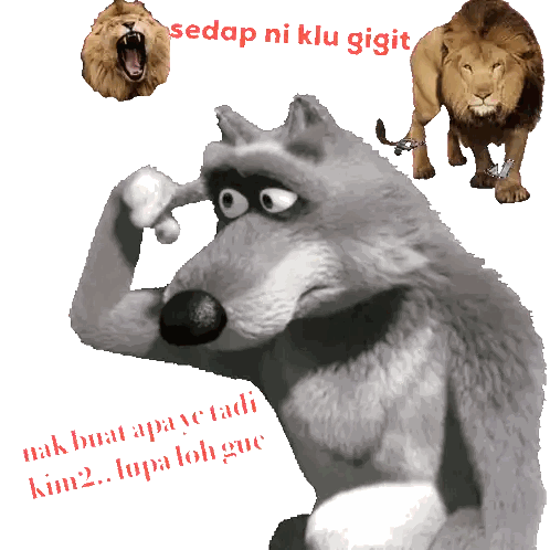 Wolf and Lion Sedap Ni Klu Gigit