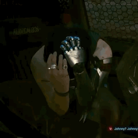 Wolf Covering Face With Hands
