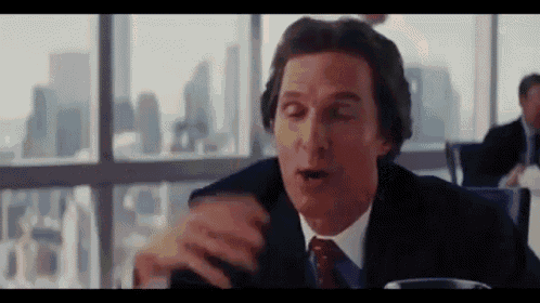 Wolf Of Wall Street Leonardo And Matthew GIF