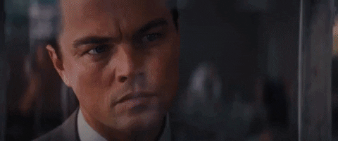 Wolf Of Wall Street Leonardo Surprising GIF