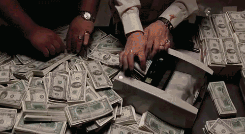 Wolf Of Wall Street Money Machine GIF