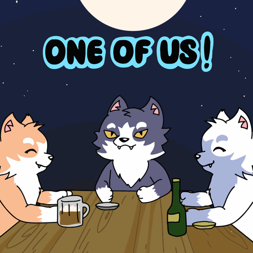 Wolf Pack One Of Us GIF