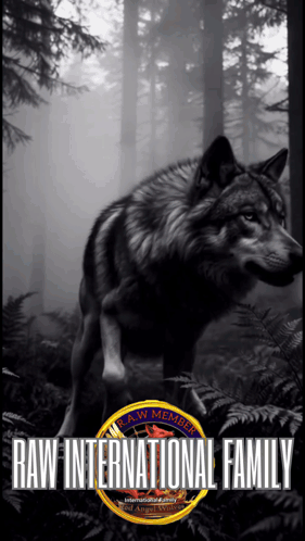 Wolf Poster Raw International Family GIF