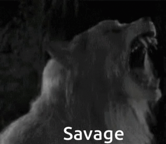 Wolf Savage Roar GIF