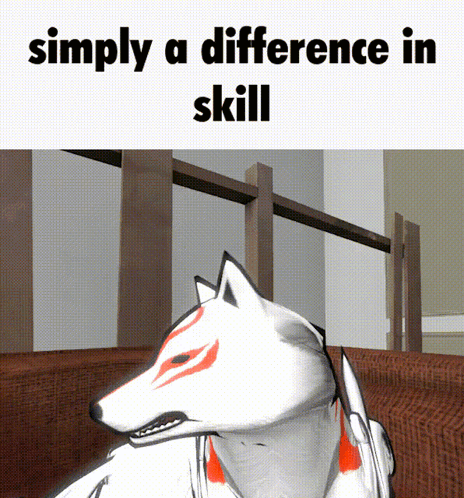 Wolf Saying Simply a Difference in Skill