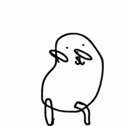 Wolf Standing In Snow Looking At Camera GIF