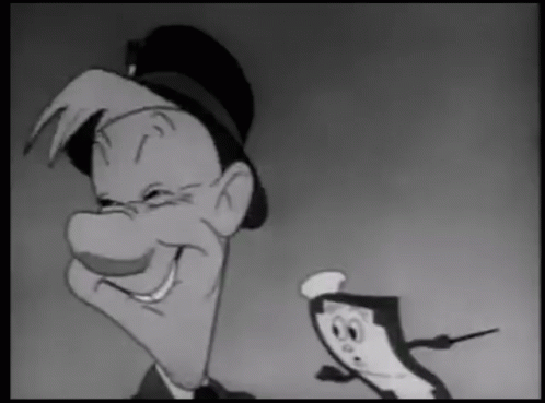Wolf Whistle Old Cartoon GIF