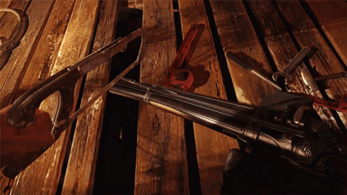 Wolfenstein Character Sawed GIF