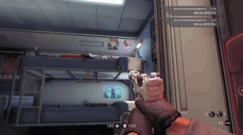 Wolfenstein Shooting Man GIF