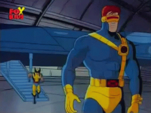 Wolverine And Cyclops From X-Men GIF
