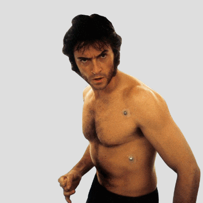 Wolverine Hugh Jackman Evolution GIF