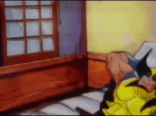 Wolverine Laying Down