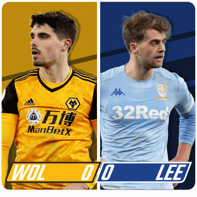 Wolves And Lee Are Playing A Soccer Game With Wolves Winning 1-0 GIF