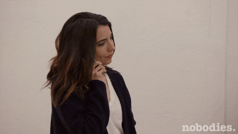 Woman Angry Hang Up Phone Reaction GIF