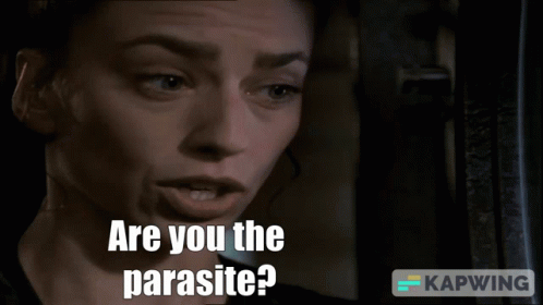 Woman Are You The Parasite GIF