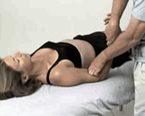 Woman Arm Oil Massage GIF
