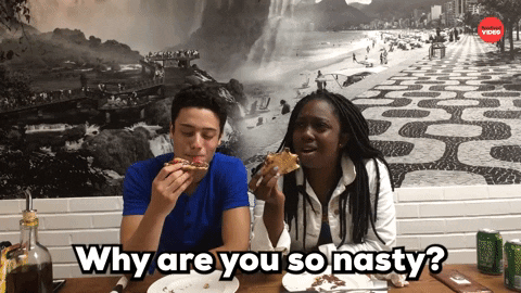Woman Ask Why Are You So Nasty Girl GIF
