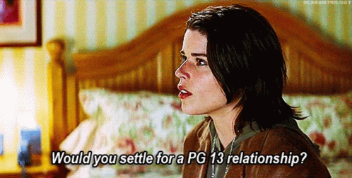 Woman Asking Another About PG 13 Relationship