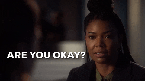 Woman Asking Are You Ok GIF