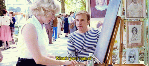 Woman Asking Man Name