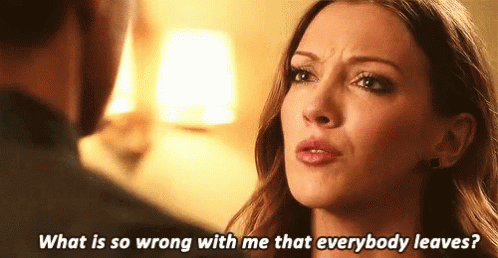 Woman Asking Man What Is So Wrong With Me GIF