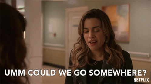 Woman Asking To Go Somewhere GIF