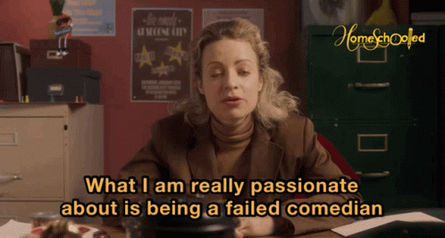 Woman at Desk Says What I Am Really Passionate About