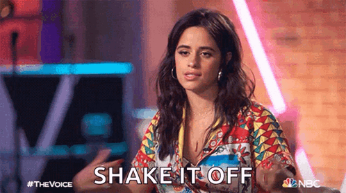 Woman At Microphone Says Shake It Off GIF