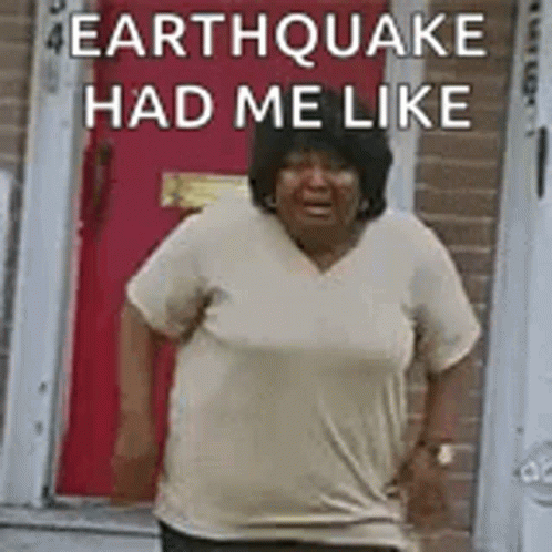 Woman at Red Door Says Earthquake Had Me Like
