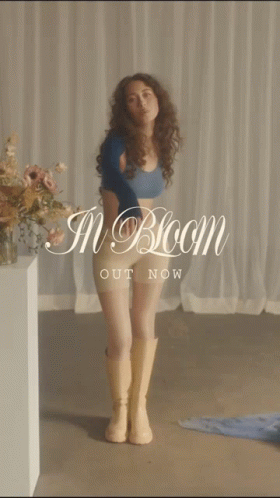 Woman Blowing Kiss In Bloom Out Now GIF