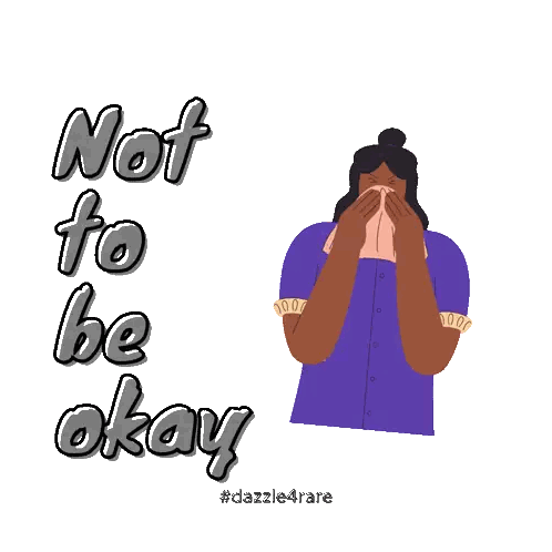 Woman Blowing Nose Not Okay