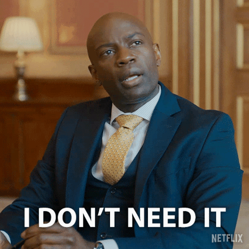 Woman By Full Closet Says I Don't Need It GIF
