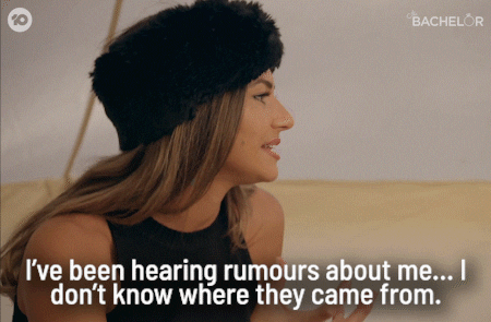 Woman Called Out Rumors About Her GIF