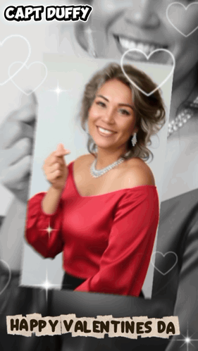 Woman Caption Duffy Happy Valentines Day GIF