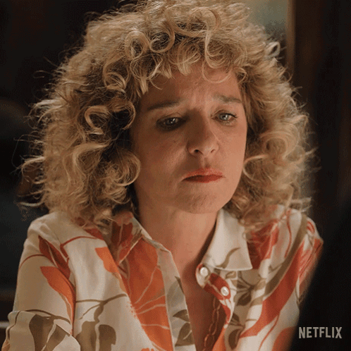 Woman Close Up Netflix Logo