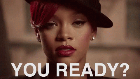 Woman Close Up Saying You Ready