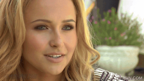 Woman Close Up With Giffun.com GIF